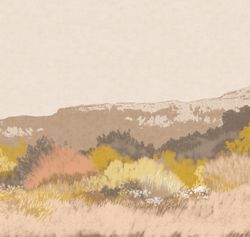 Пейзаж 2 Степь панно