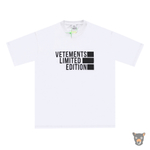 Футболка Vetements "Limited Edition" белая