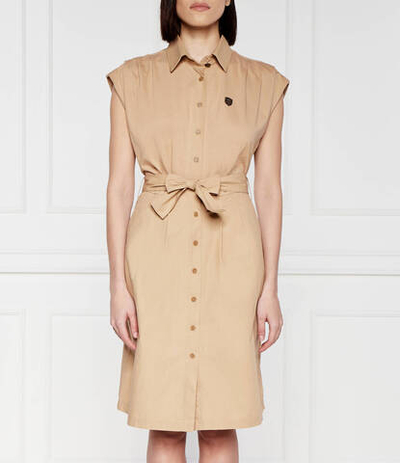 Платье с ремешком VESTITO Aeronautica Militare - бежевый(VE092DCT3273)