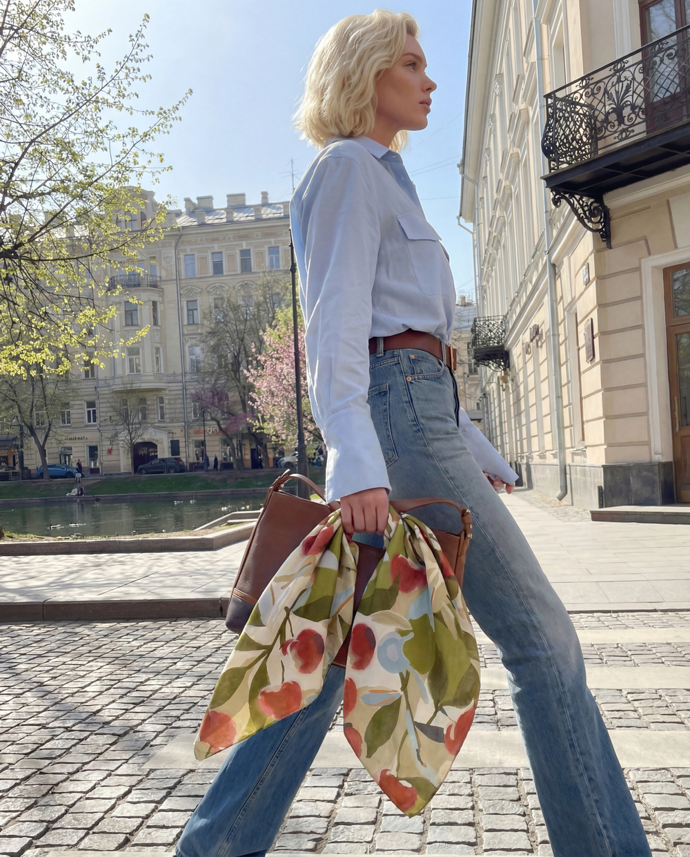 Платок Вишенка
