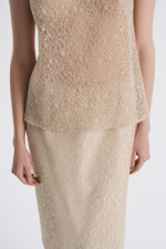 Топ с вышивкой