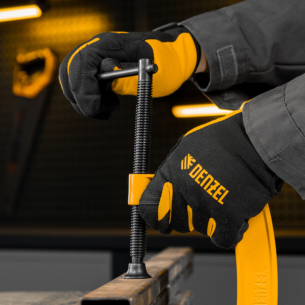 Струбцина G-образная, усиленная, 125 мм Denzel