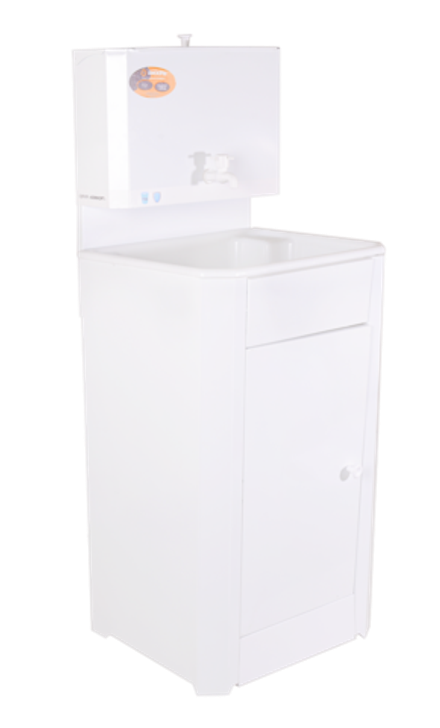 Умывальник дачный "Комфорт" ВИХРЬ без подогрева, пластик, белый