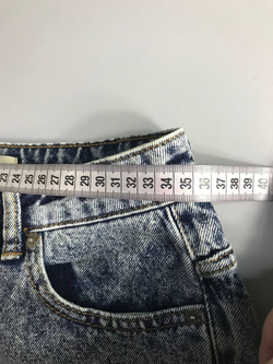 Джинсы Bershka для модницы, маркировка 36, визуально на 42 размер