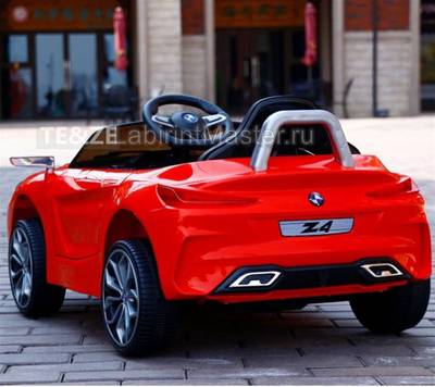 Детский электромобиль «BMW Z4» красный