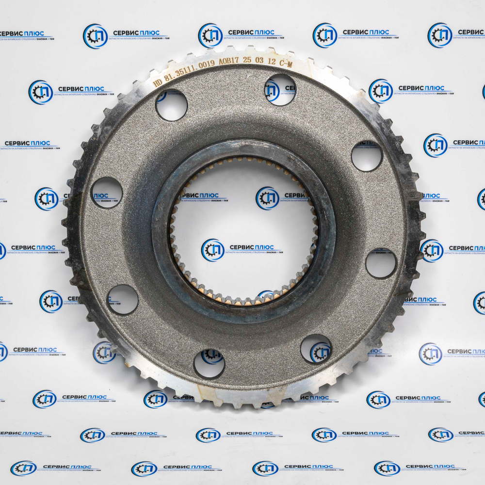 Шестерня бортового редуктора с внешнем зубом на Shacman 81.35114.0019