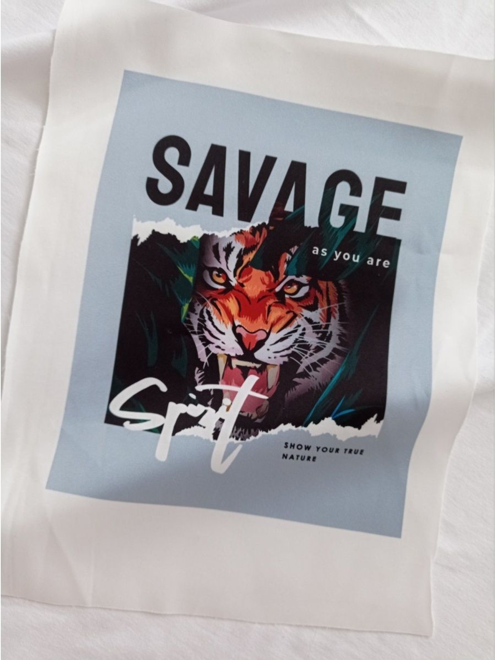 Панель (Армани-шелк дублир-й). Тигры №2