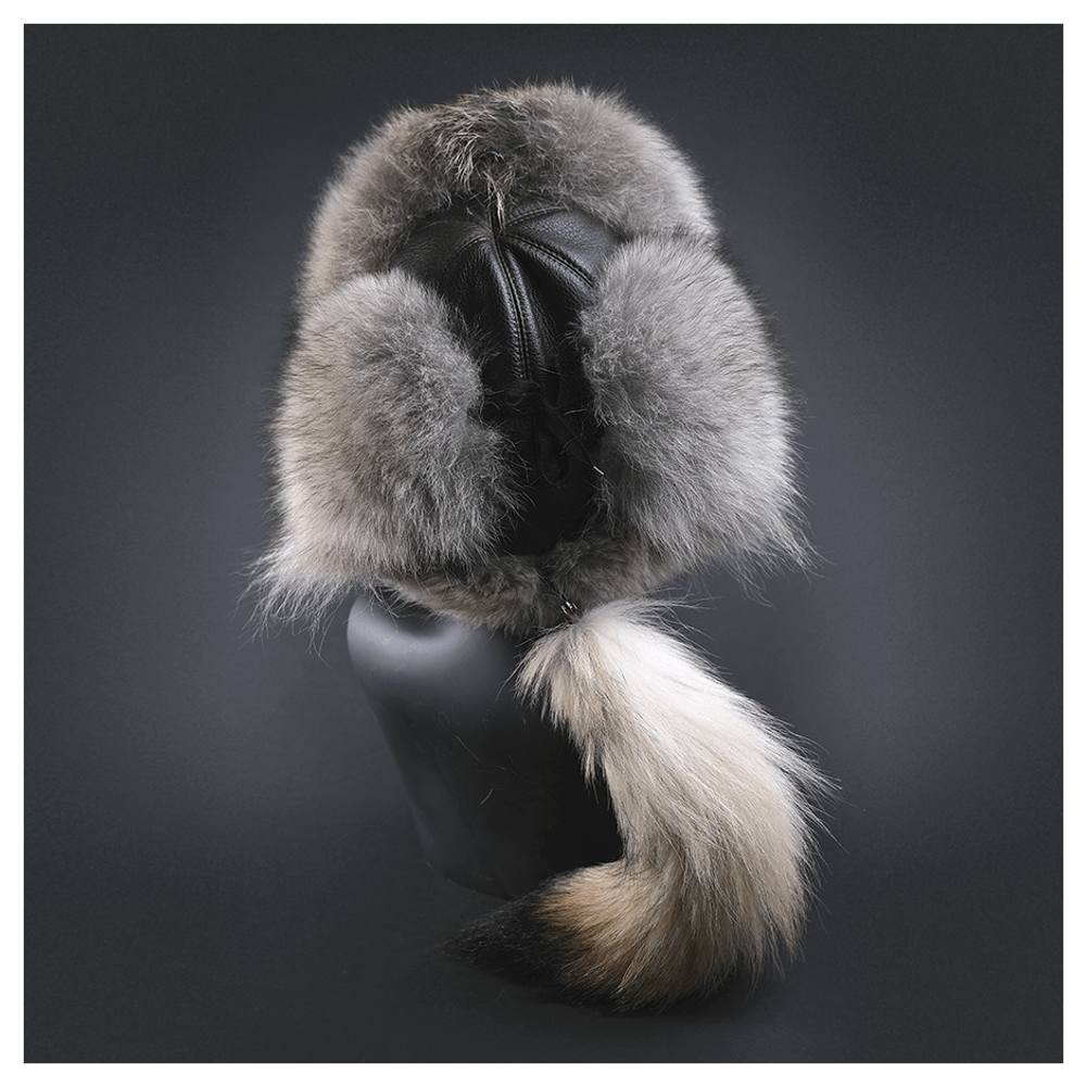 Малахай из меха «Малахай Волк»