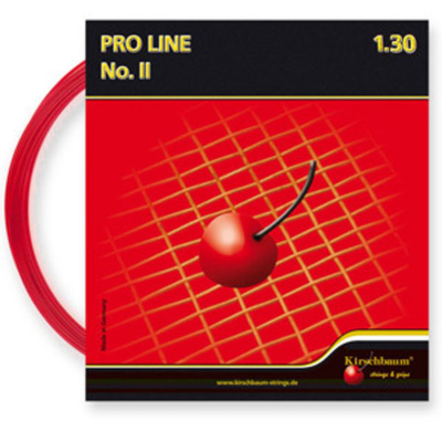 Теннисные струны Kirschbaum Pro Line No. II (12 m) - red