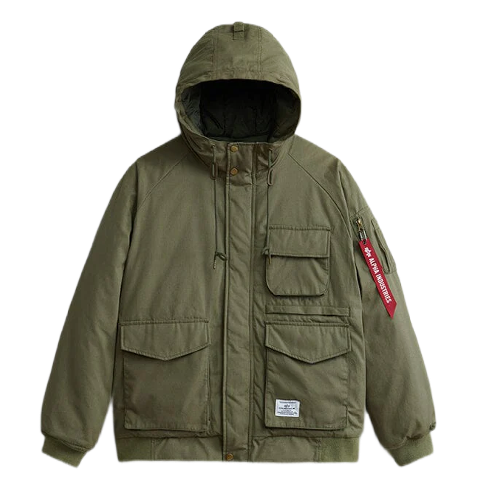 Куртка Alpha Industries MA-1 Hunting Mod Jacket OG-107 Green