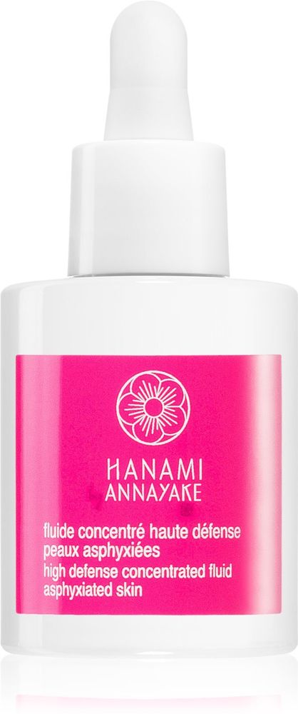 Annayake Hanami Fluide Concentre Haute Defense Peaux Asphyxiees - детоксицирующая защитная сыворотка для дня и ночи /   30  ml  / GTIN 3552572900204