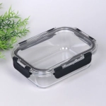 Контейнер стеклянный 640мл «Палермо» герметичный, прямоугольный