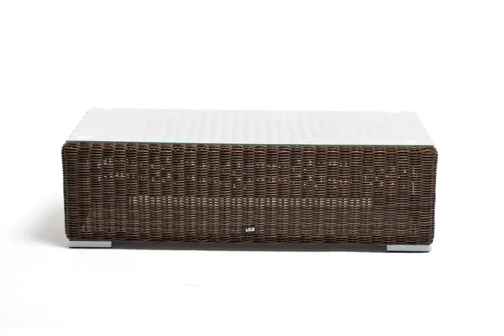 "Боно" лаунж-зона из искусственного ротанга, цвет коричневый