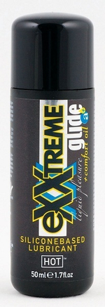 Смазка на силиконовой основе для анального секса Exxtreme Glide, 50 мл.