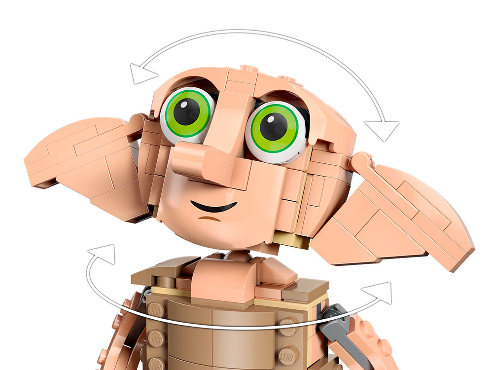 Конструктор LEGO Harry Potter 76421 Добби — домашний эльф