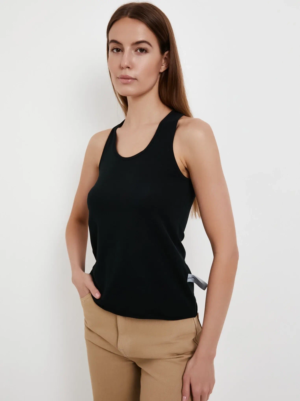 Майка Базовая Черная