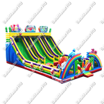 Коммерческий надувной батут "Дракончики"14*10*7,5 м