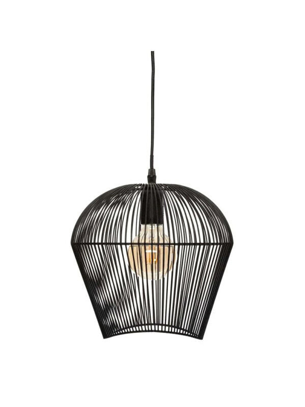 Потолочный светильник Atmosphera Jena Чёрный 40W Металл (26 x 26 x 25 cm)