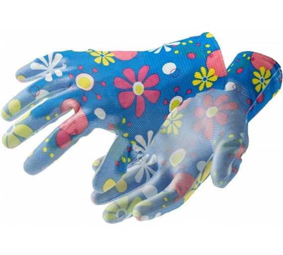 Перчатки рабочие садовые с полиуретановым покрытием SELZ Högert, арт. HT5K766