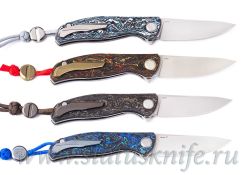 Сет ножей Широгоров F3 4 стихиифотография - 2