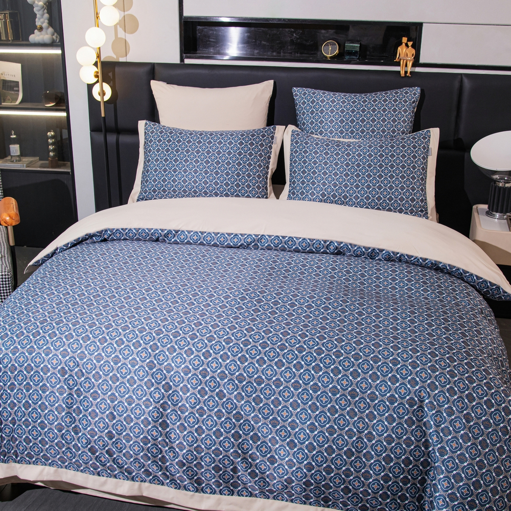 Комплект постельного белья Сатин MS на резинке MSR005