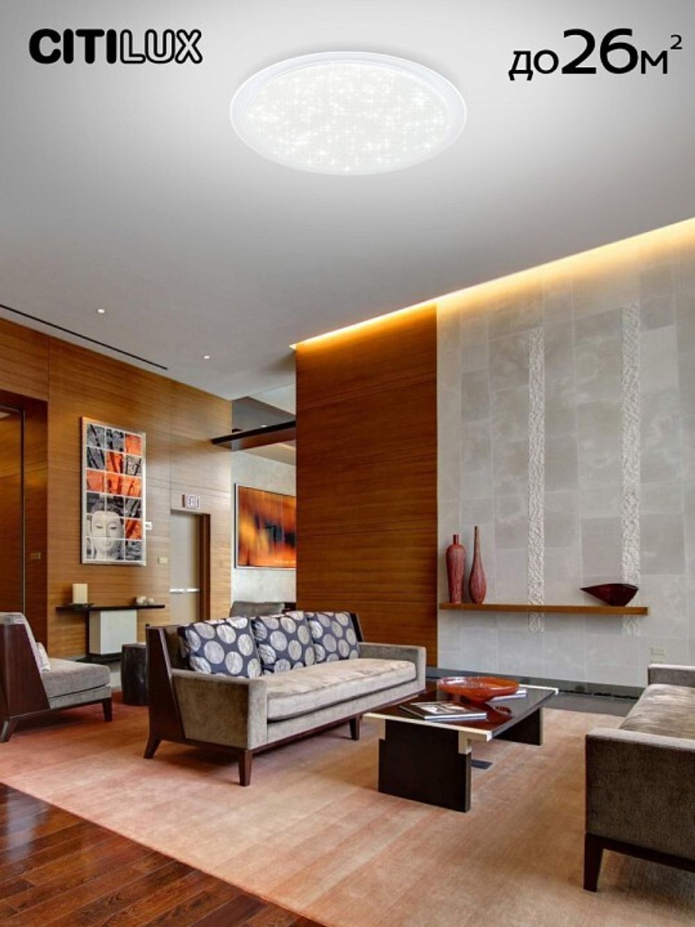 Накладной светильник Citilux Спутник CL734900G