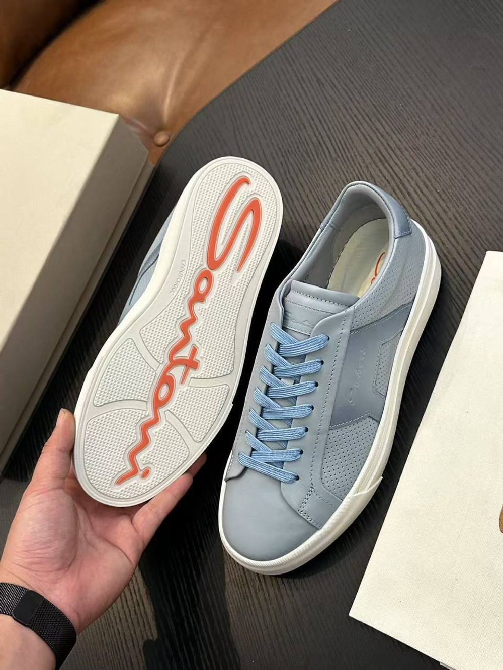 Кеды Santoni