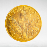 Italy 10 Centesimi 1941 R "Victor Emmanuel III", VF
