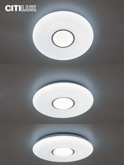 Потолочный светодиодный светильник Citilux Санта CL723480G