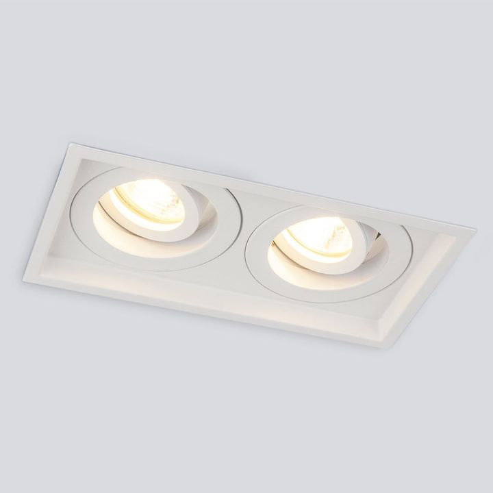 Встраиваемый светильник Elektrostandard 1071/2 MR16 WH белый a036504