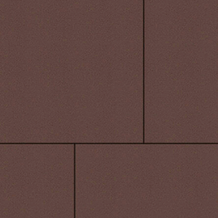 Тротуарная плитка КВАДРАТ 600х600 мм - Стандарт Коричневый