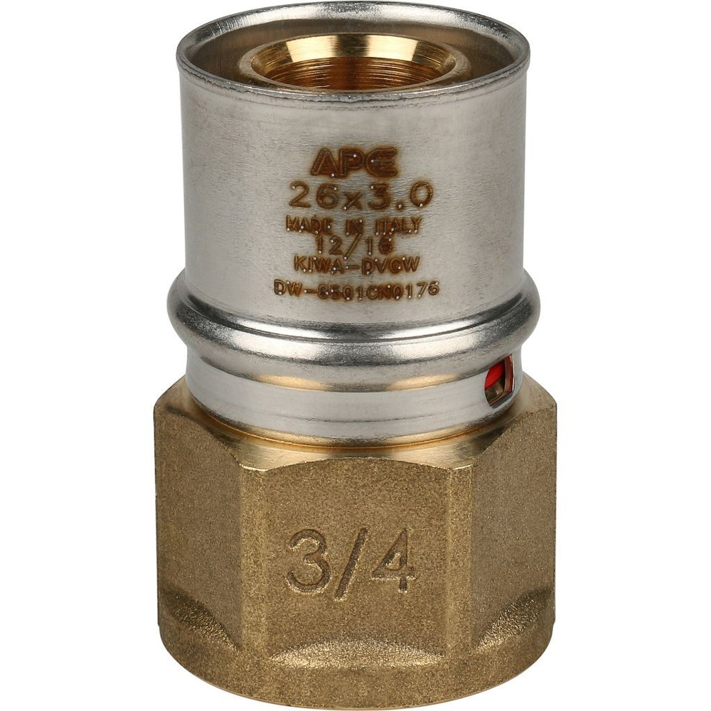 Пресс переходник внутренняя резьба STOUT 26 х 3/4*