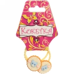 Резинки для волос детские 2шт «Кокетка - Baby style», мишутки, d-3,5см
