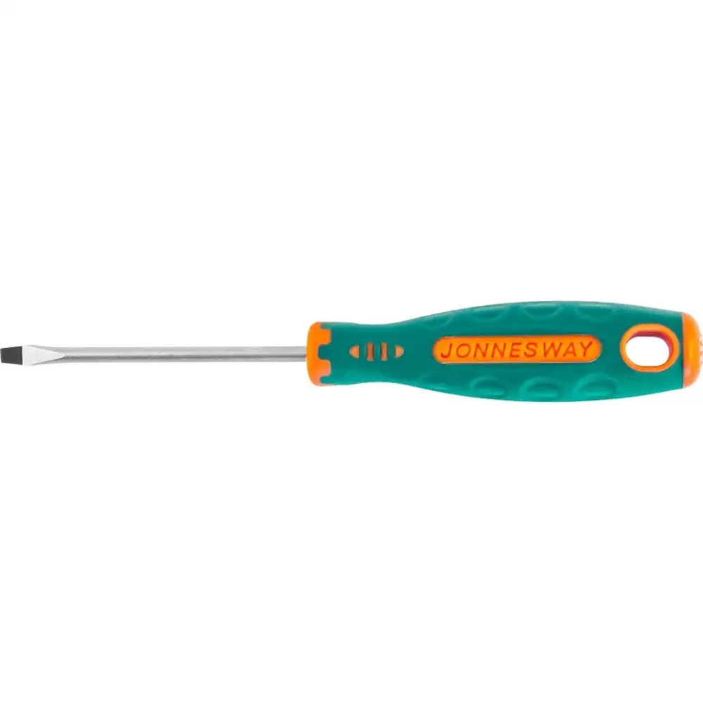 Отвёртка шлицевая ANTI-SLIP GRIP, SL3х60 мм JONNESWAY D71S360