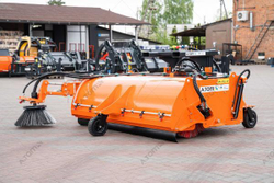 Щетка дорожная на погрузчик, с прибордюрной щеткой - EXPERT 2500