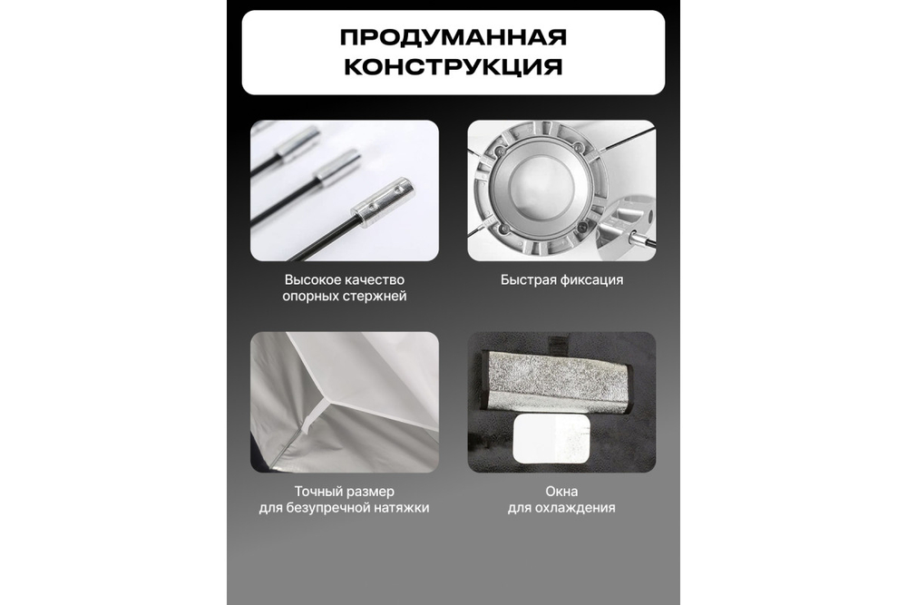 Софтбокс Raylab SPG6090 с сотами