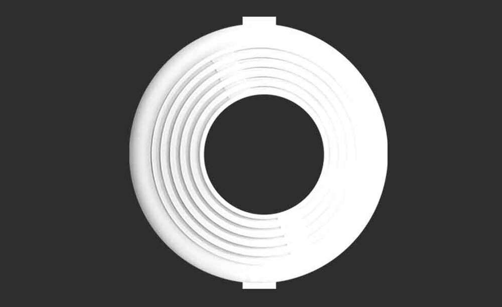 Платформа 155-205 мм БЕЛЫЙ универсал. (100 шт.) Н