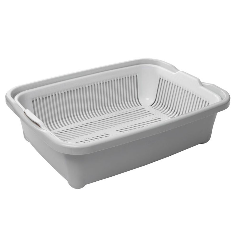 Туалет Gamma для кошек высокий с сеткой "Дюна", светло-серый 420*320*125мм Туалет Gamma для кошек высокий с сеткой "Дюна", светло-серый 420*320*125мм