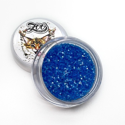 1734 Глиттер микс цветов 2 г голубой