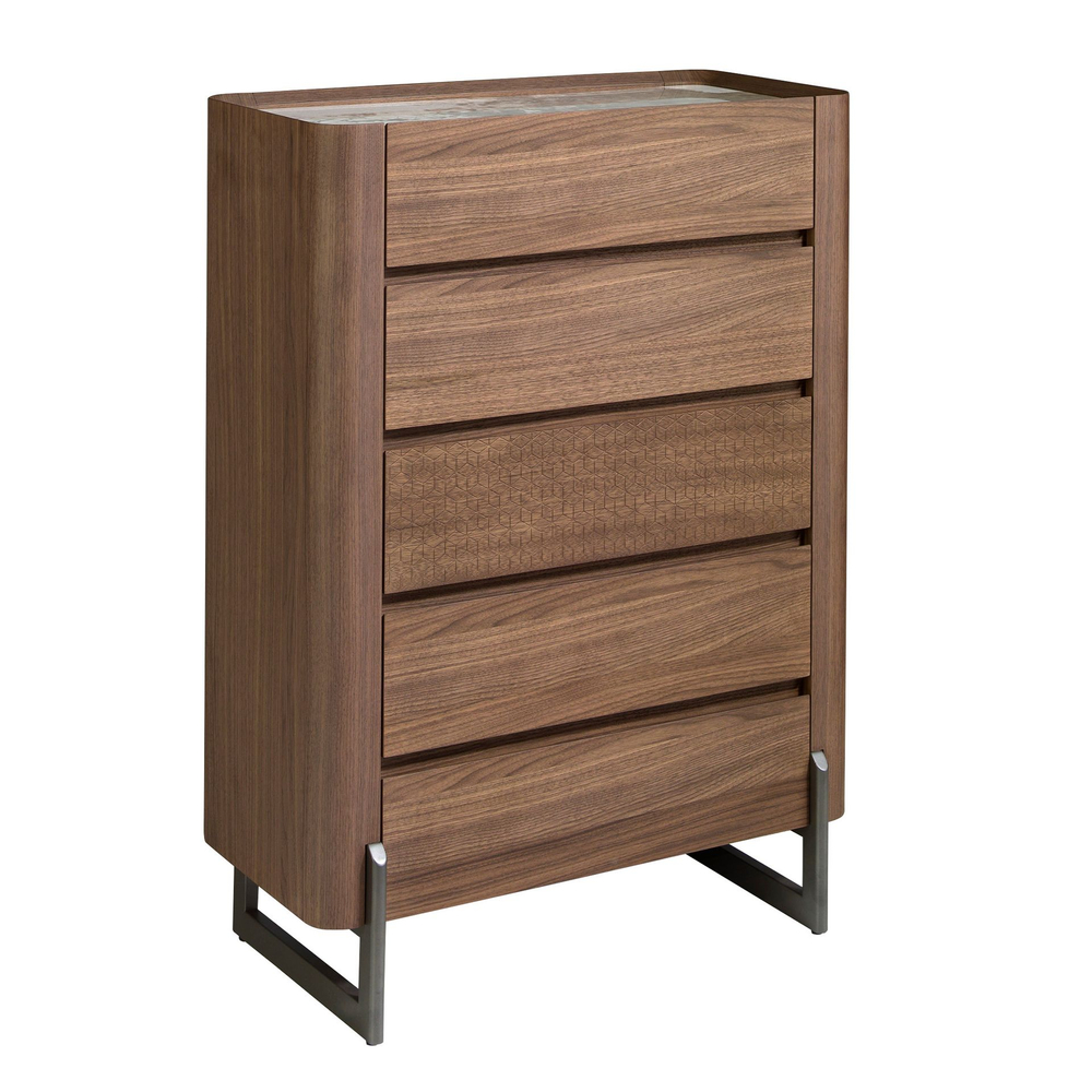 Шифоньер 7153/437-W из ореха и керамики