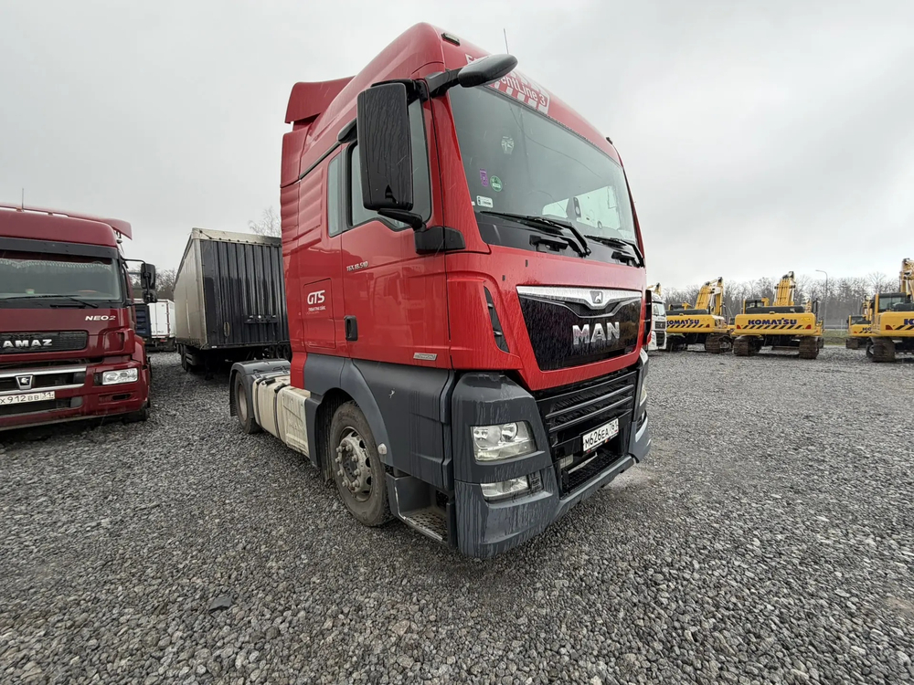 MAN TGX 4x2 Седельный тягач 18.510 4x2 BLS (Дизельный, 12,4 л, 510 л.с., АТ)