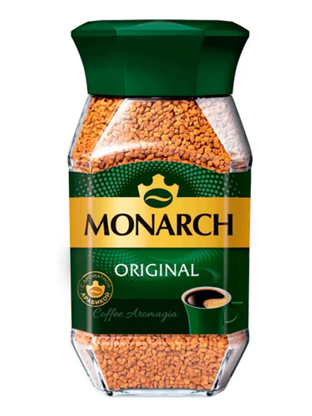 Кофе растворимый Monarch Original, 95 г стеклянная банка (Монарх)