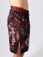 Шорты мужские спортивные для мма mma с разрезами