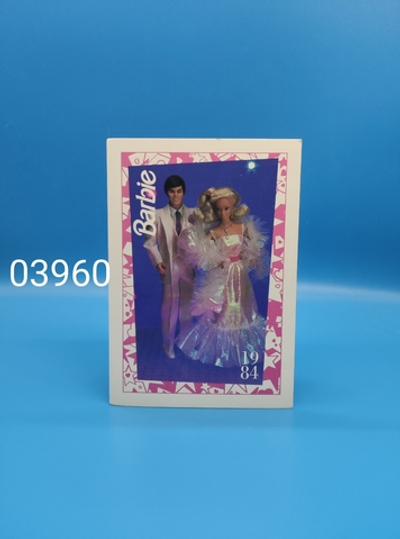 Аксессуар винтажная карточка Барби 90х 03960