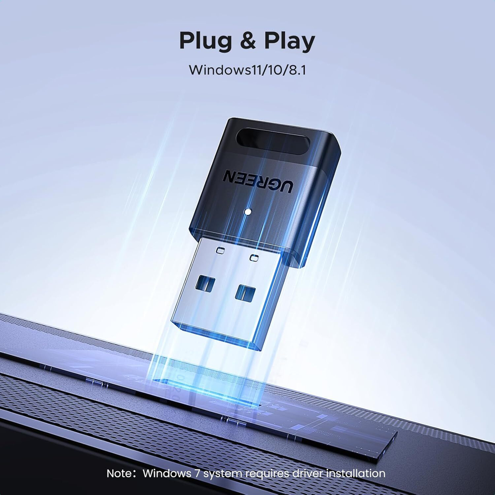 USB 2.0 Bluetooth V5.3 Adapter UGREEN 90225