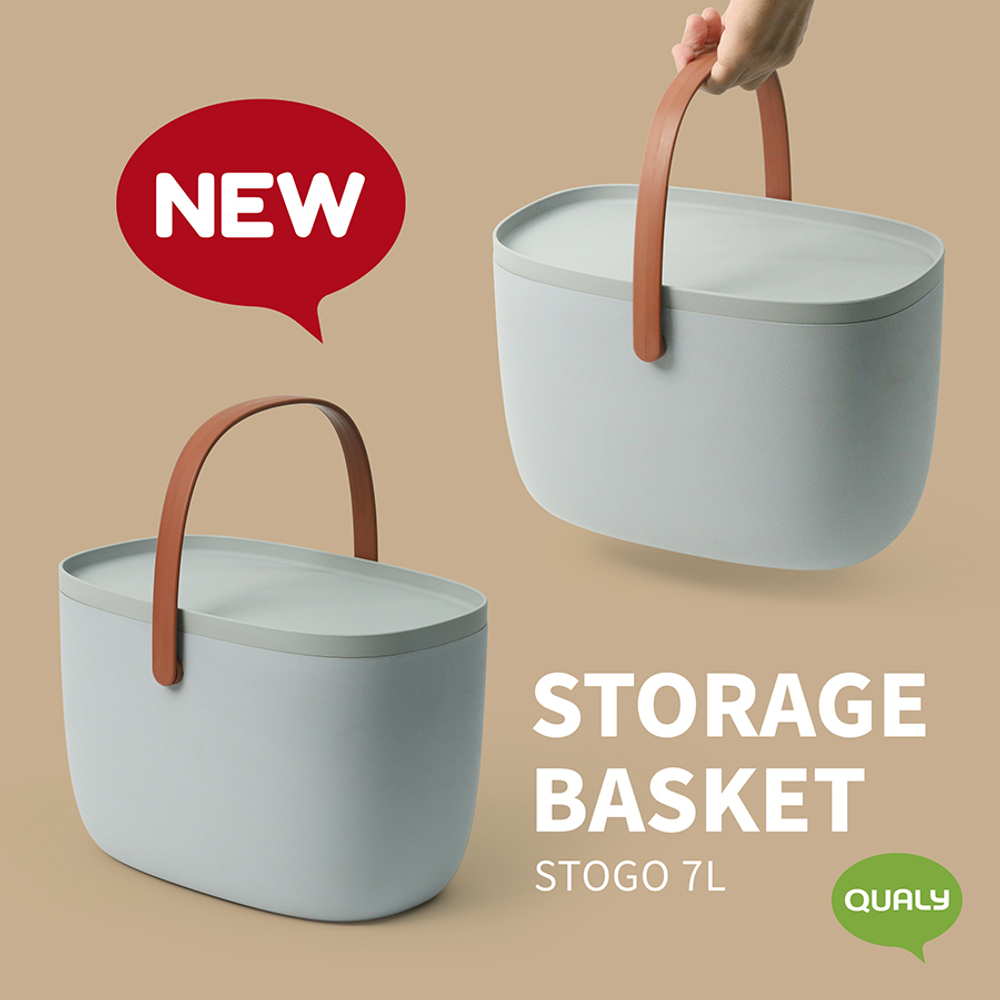 Контейнер для хранения stogo, 7 л, серый
