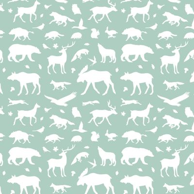 Mint forest animals