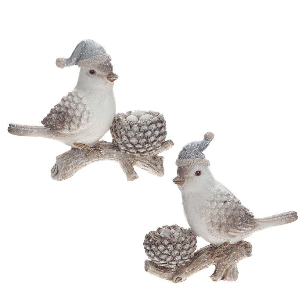 GAEM Фигурка декоративная "Птичка", L14 W5 H11 см, 2в.