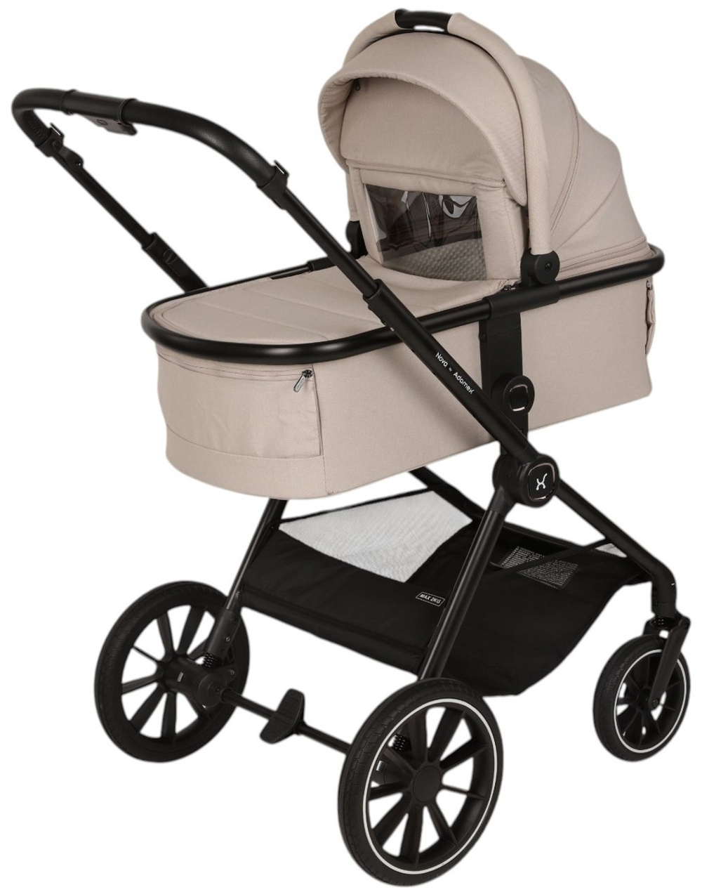 Детская коляска Adamex Nova 3 в 1 БЕЖЕВЫЙ - BEIGE