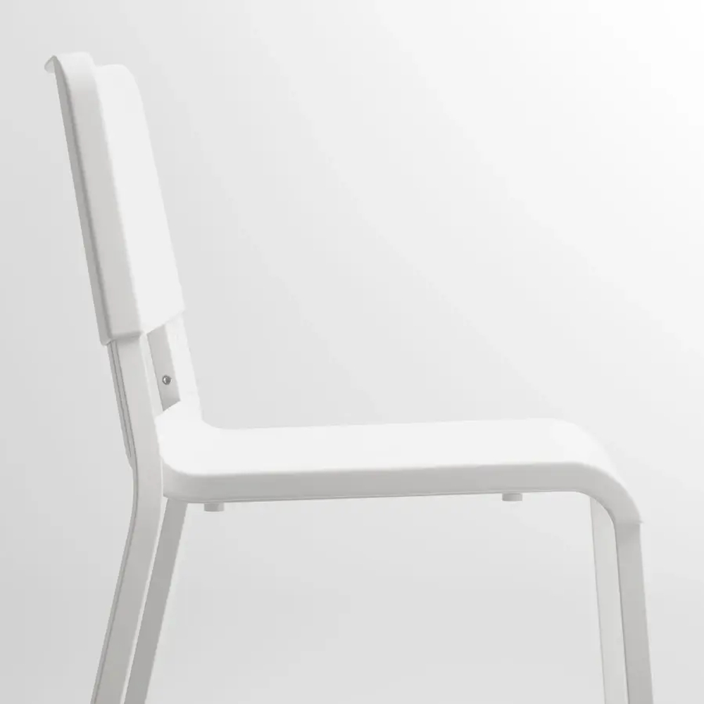 Стол и 2 стула - PS 2012 / TEODORES IKEA/ ТЕОДОРЕС ИКЕА, 81х76х10 см, белый